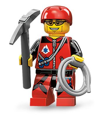 LEGO Minifigure-Mountain Climber-Collectible Minifigures / Series 11-COL11-9-Creative Brick Builders